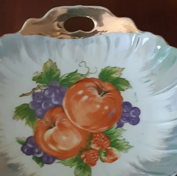 Beautiful Candy dishes whit Apple and grappes design made in Japon - Picture 5 of 5